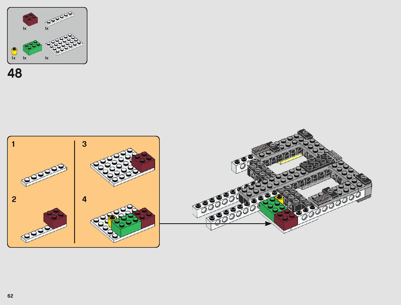 タンティブIV™ 75244 レゴの商品情報 レゴの説明書・組立方法 62 page