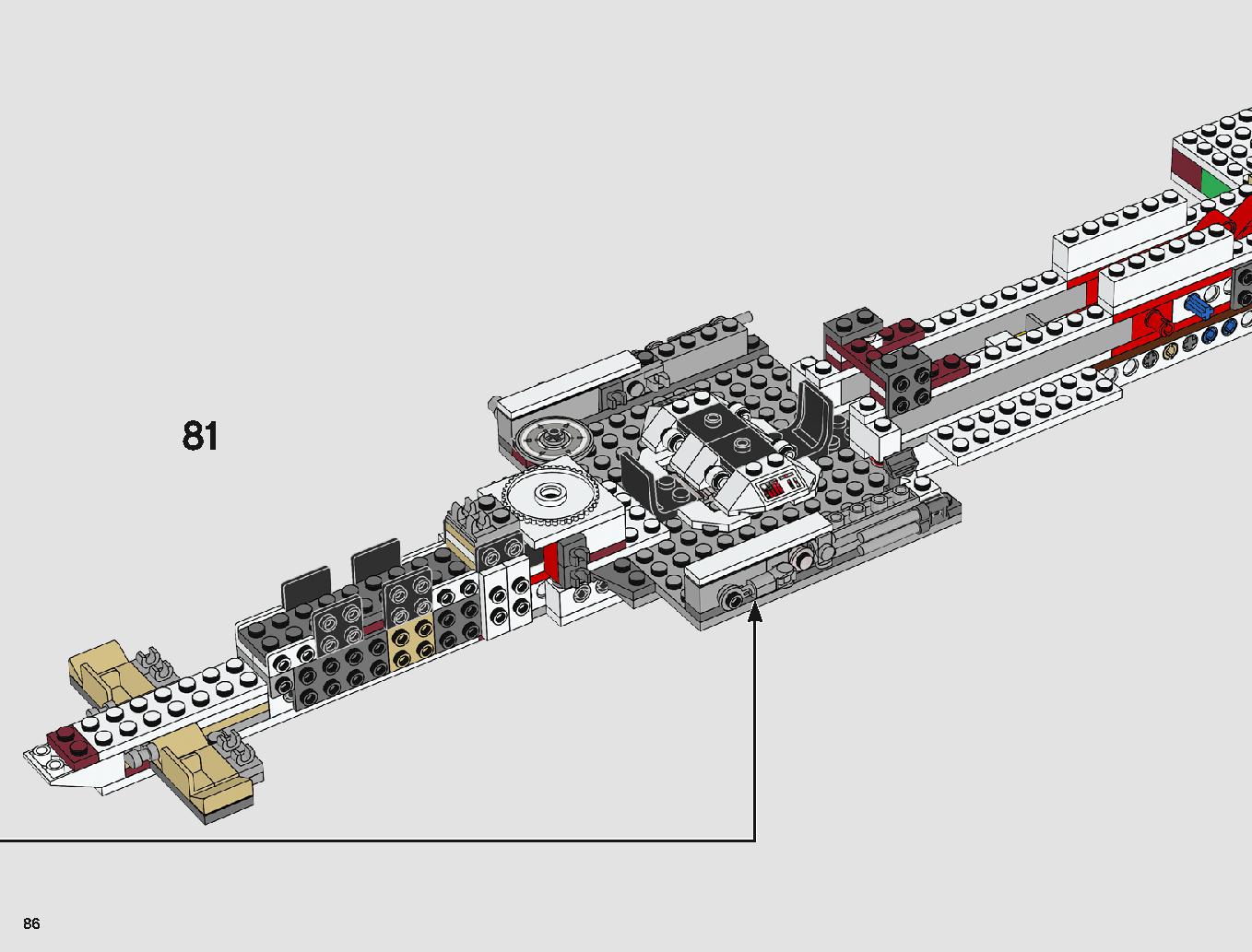 タンティブIV™ 75244 レゴの商品情報 レゴの説明書・組立方法 86 page