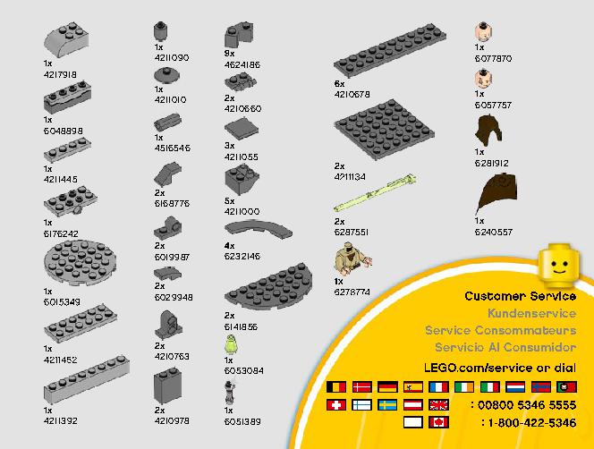 デス・スター・キャノン 75246 レゴの商品情報 レゴの説明書・組立方法 79 page