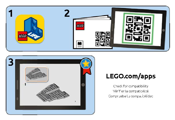 反乱軍のAウィング・スターファイター 75247 レゴの商品情報 レゴの説明書・組立方法 3 page