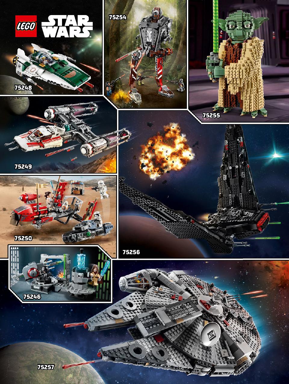Resistance Y-Wing Starfighter 75249 LEGO information LEGO instructions 73 page