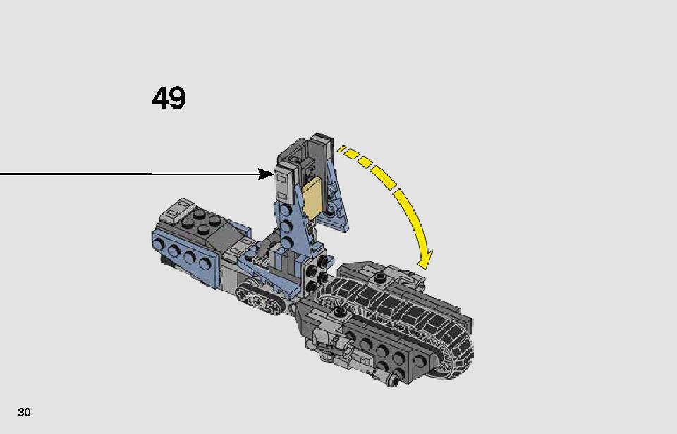 Pasaana Speeder Chase 75250 LEGO information LEGO instructions 30 page