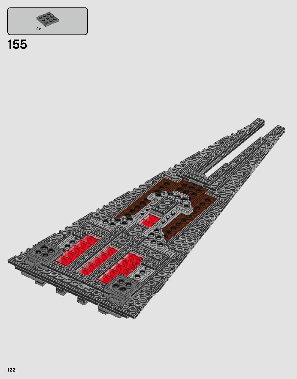 Darth Vader's Castle 75251 LEGO information LEGO instructions 122 page