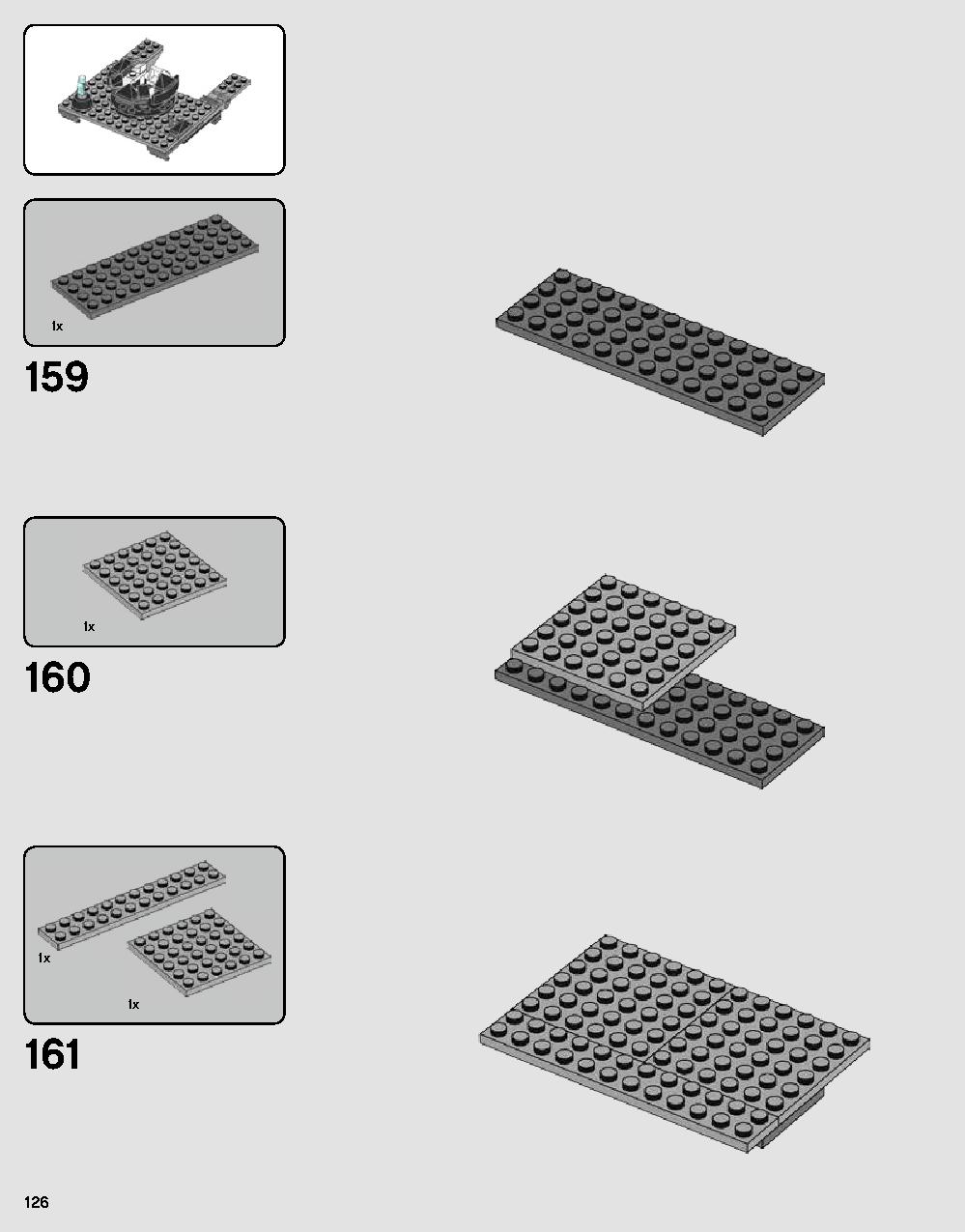 Darth Vader's Castle 75251 LEGO information LEGO instructions 126 page