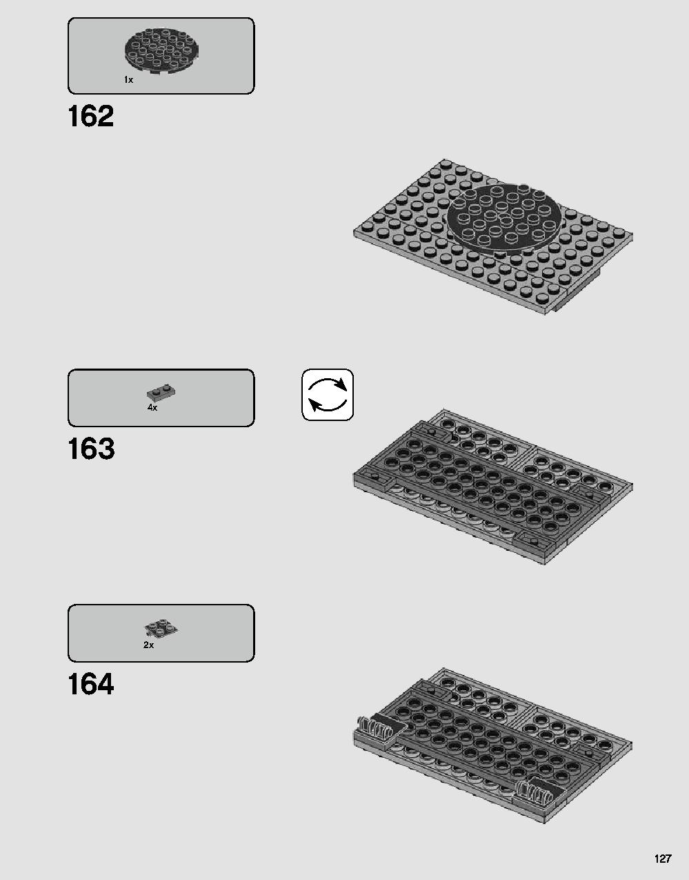 Darth Vader's Castle 75251 LEGO information LEGO instructions 127 page