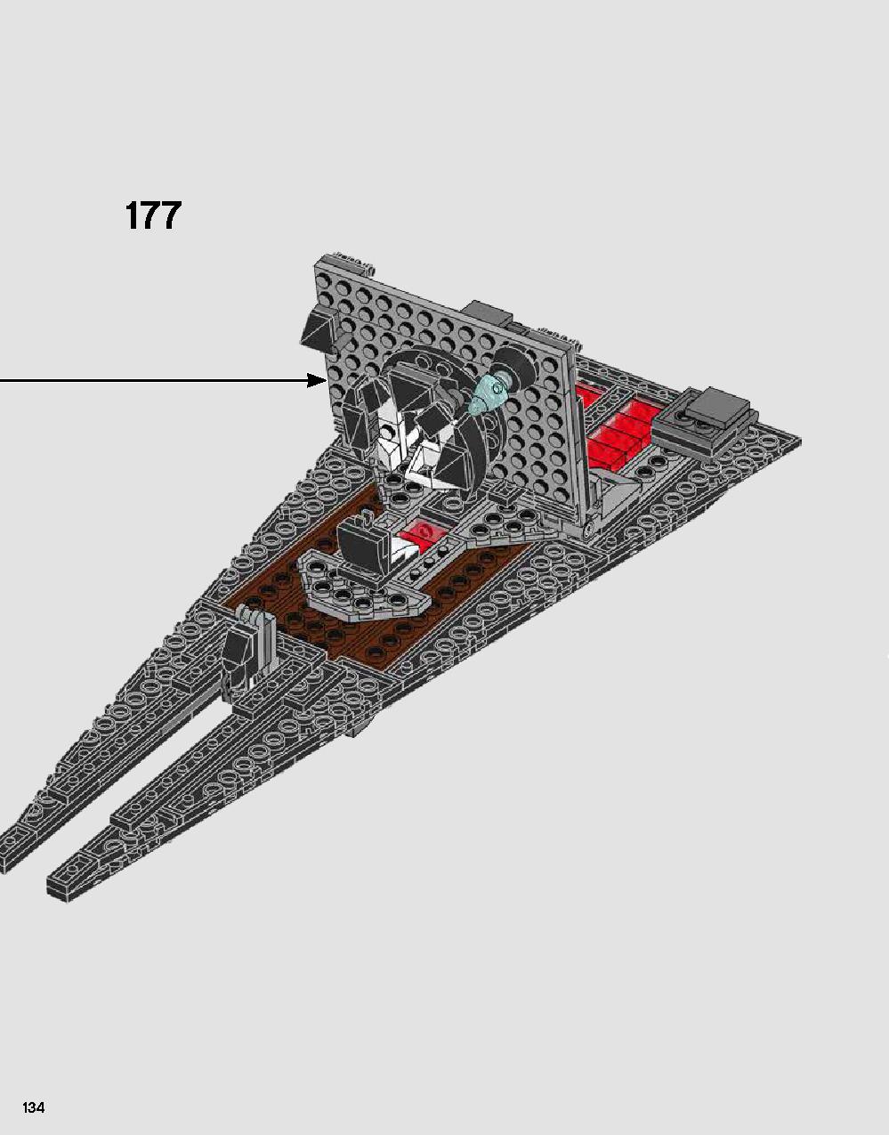 Darth Vader's Castle 75251 LEGO information LEGO instructions 134 page
