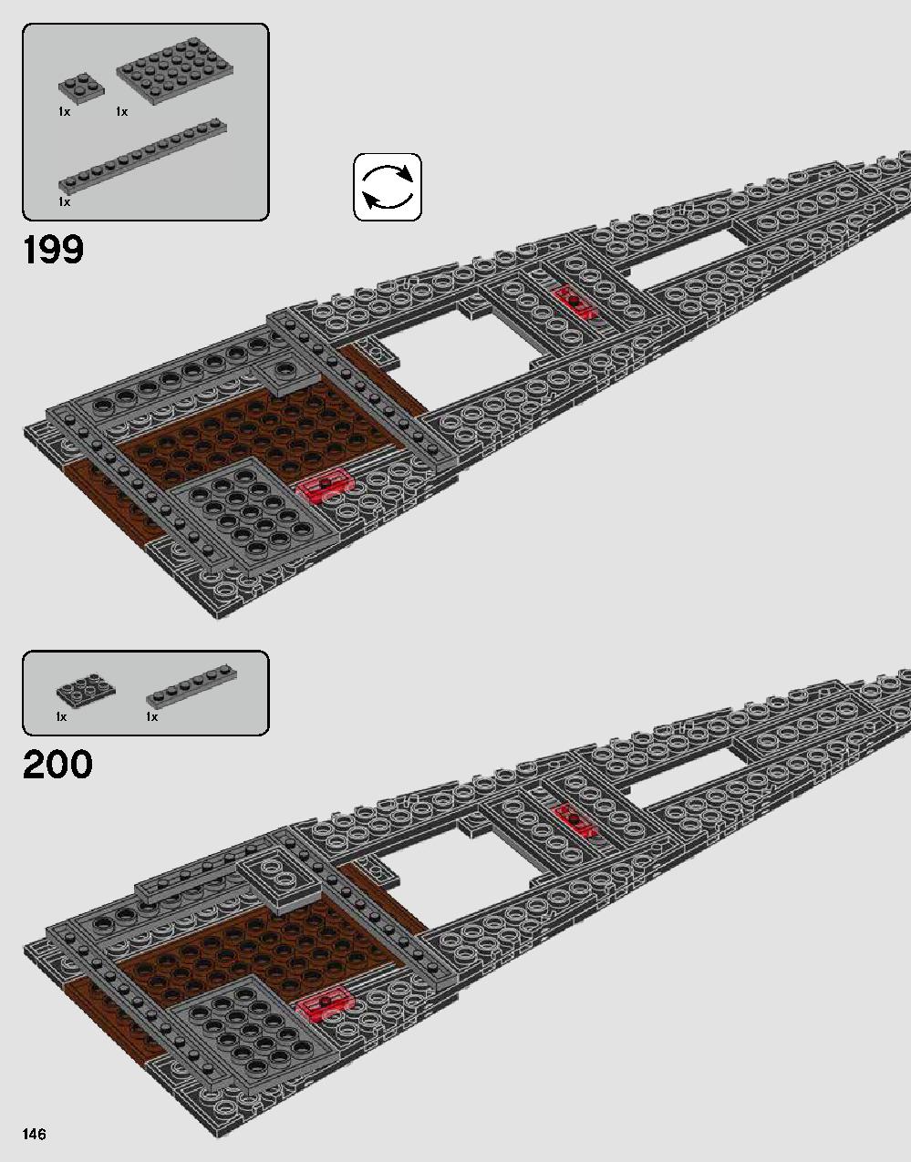 Darth Vader's Castle 75251 LEGO information LEGO instructions 146 page