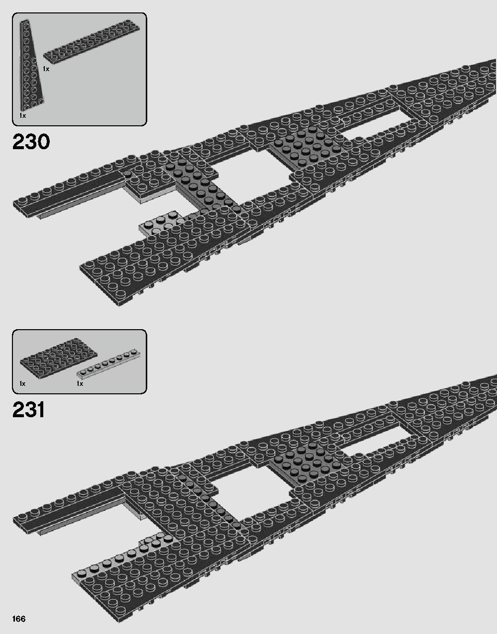 Darth Vader's Castle 75251 LEGO information LEGO instructions 166 page