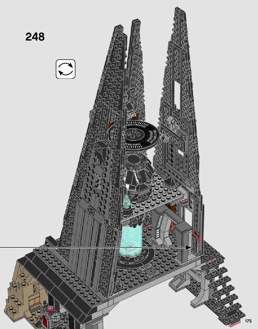 Darth Vader's Castle 75251 LEGO information LEGO instructions 175 page