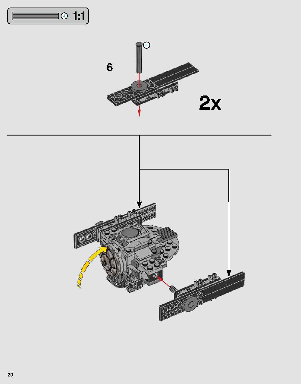 Darth Vader's Castle 75251 LEGO information LEGO instructions 20 page