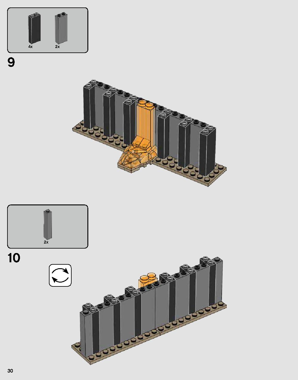Darth Vader's Castle 75251 LEGO information LEGO instructions 30 page