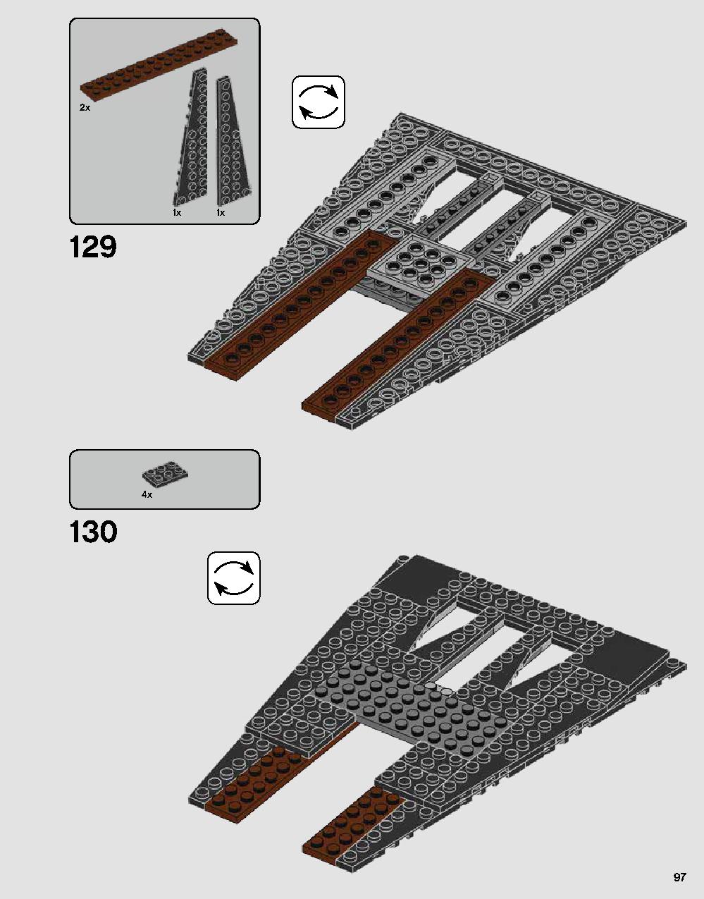 Darth Vader's Castle 75251 LEGO information LEGO instructions 97 page
