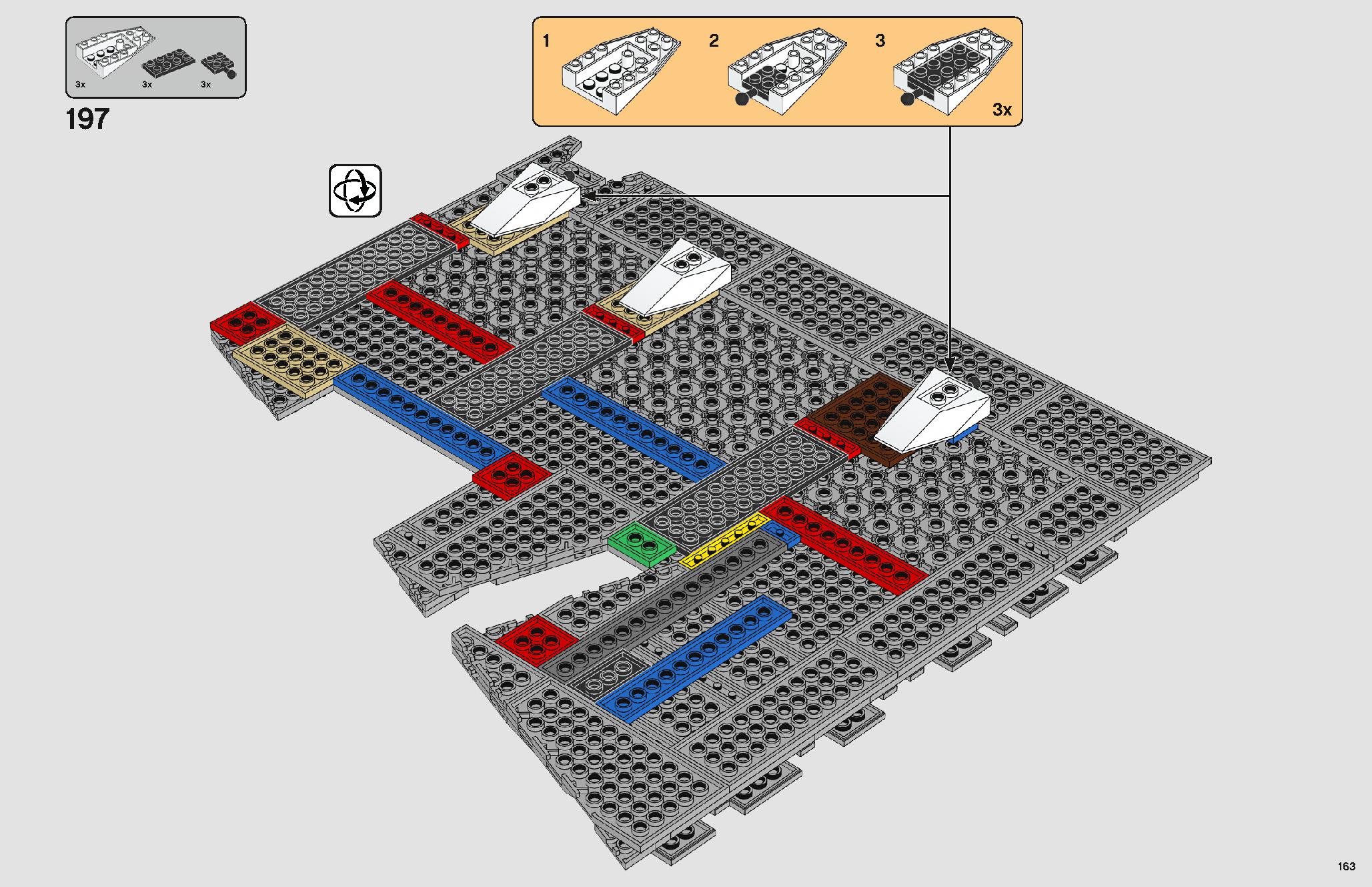 Imperial Star Destroyer 75252 LEGO information LEGO instructions 163 page