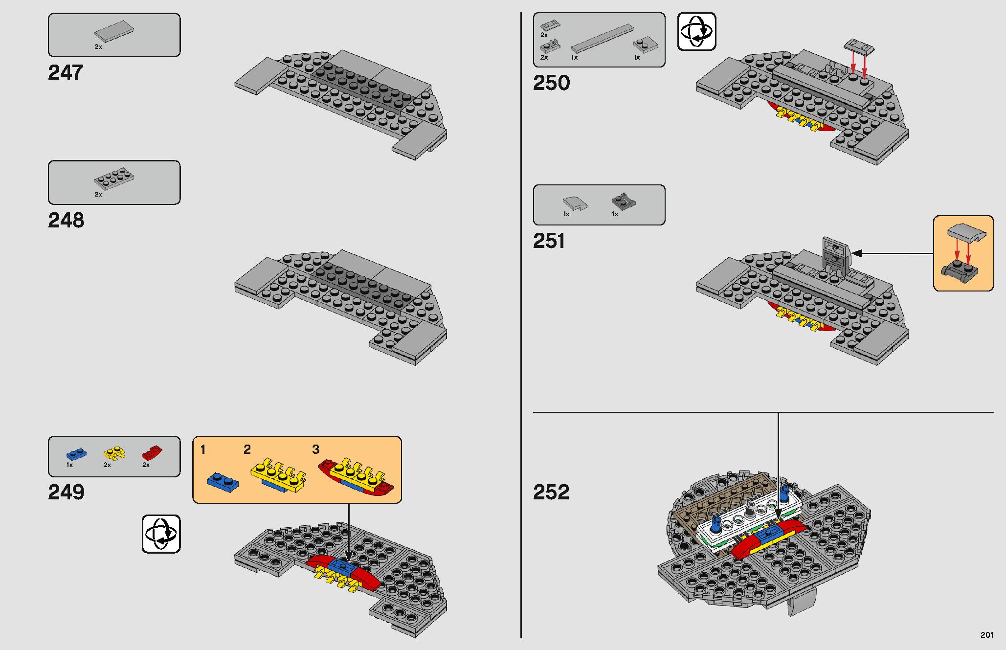 Imperial Star Destroyer 75252 LEGO information LEGO instructions 201 page