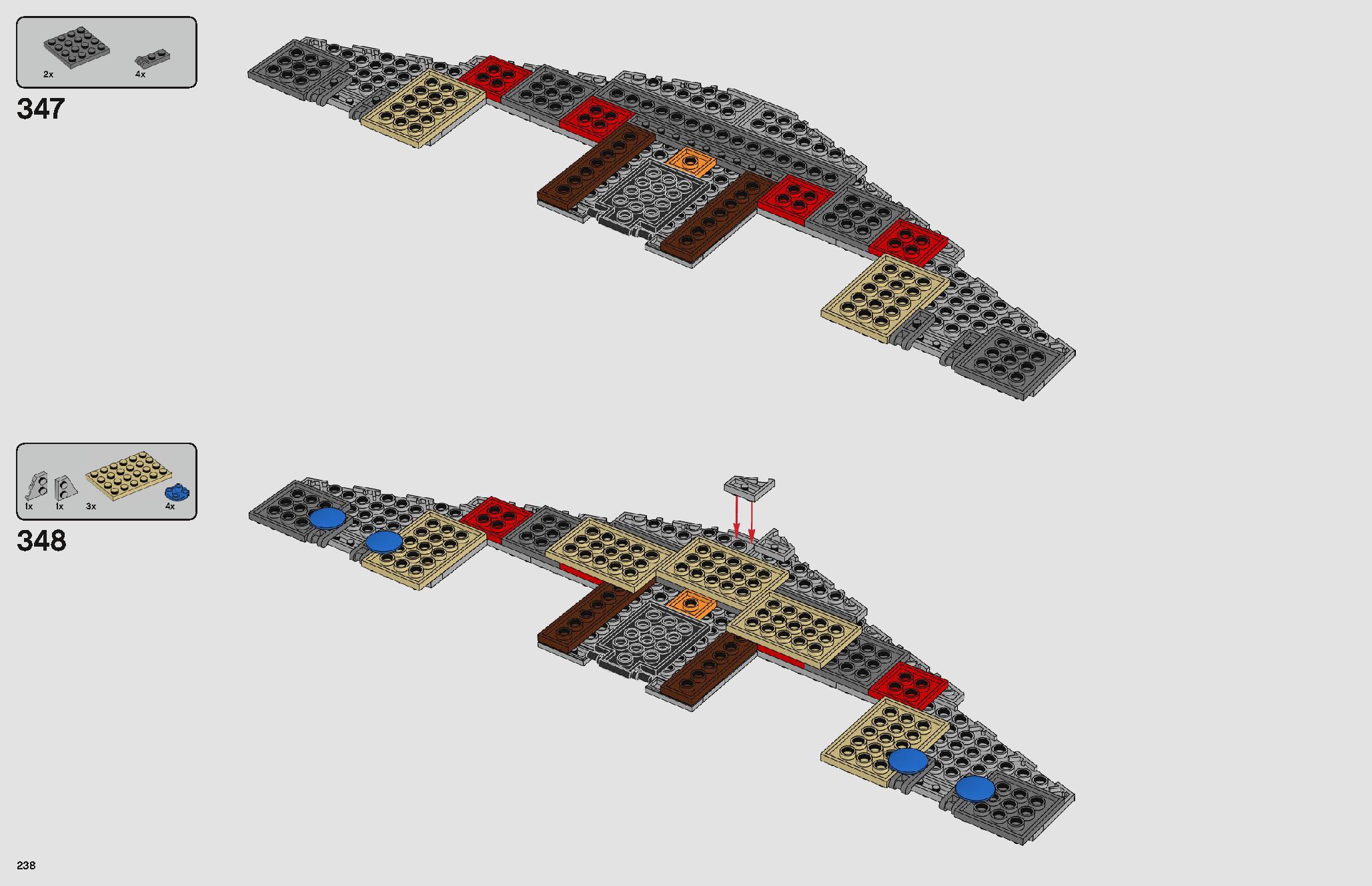 Imperial Star Destroyer 75252 LEGO information LEGO instructions 238 page
