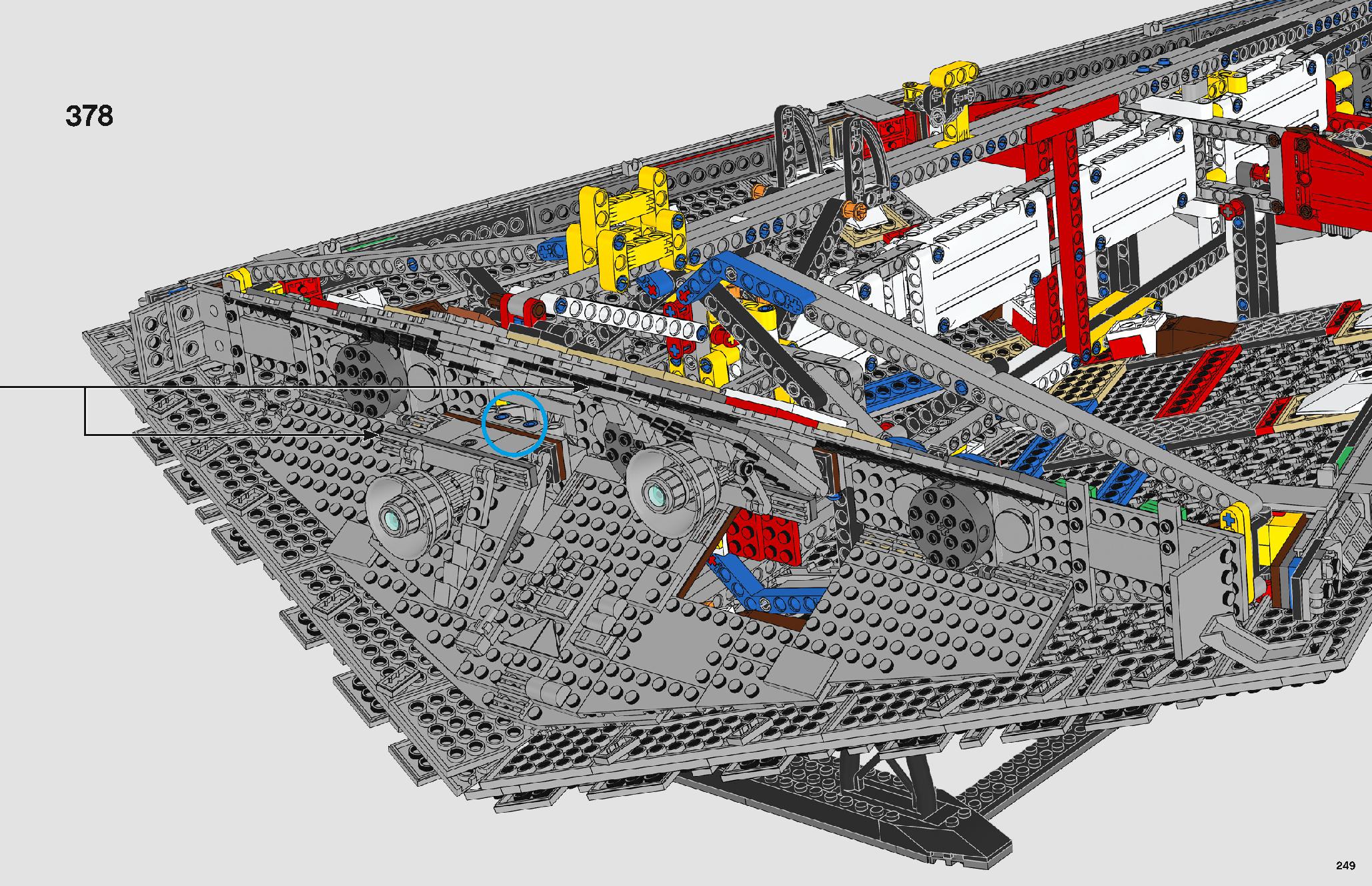 Imperial Star Destroyer 75252 LEGO information LEGO instructions 249 page