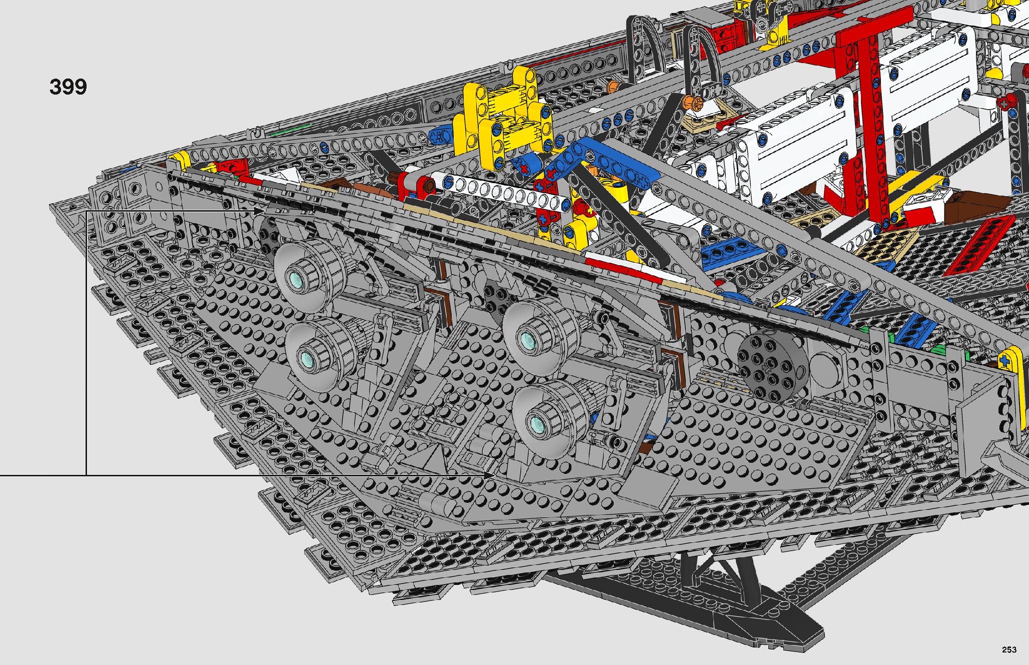 Imperial Star Destroyer 75252 LEGO information LEGO instructions 253 page