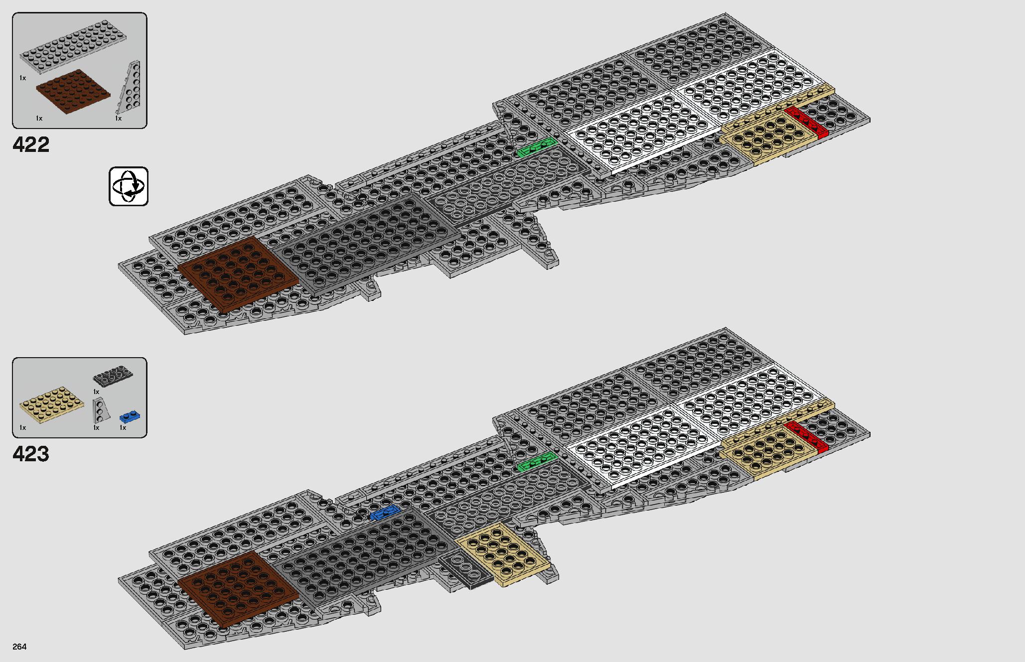 Imperial Star Destroyer 75252 LEGO information LEGO instructions 264 page