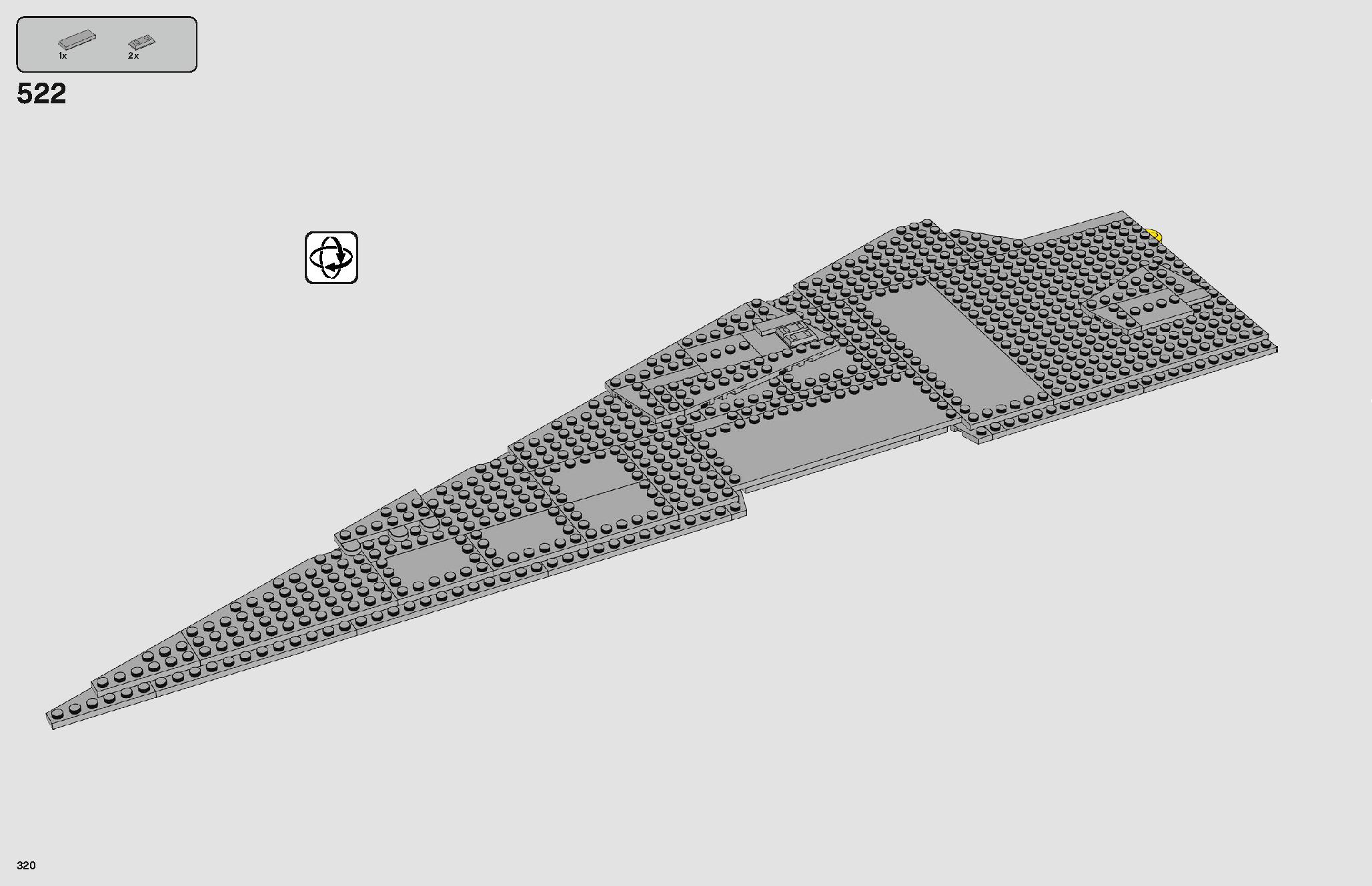 Imperial Star Destroyer 75252 LEGO information LEGO instructions 320 page