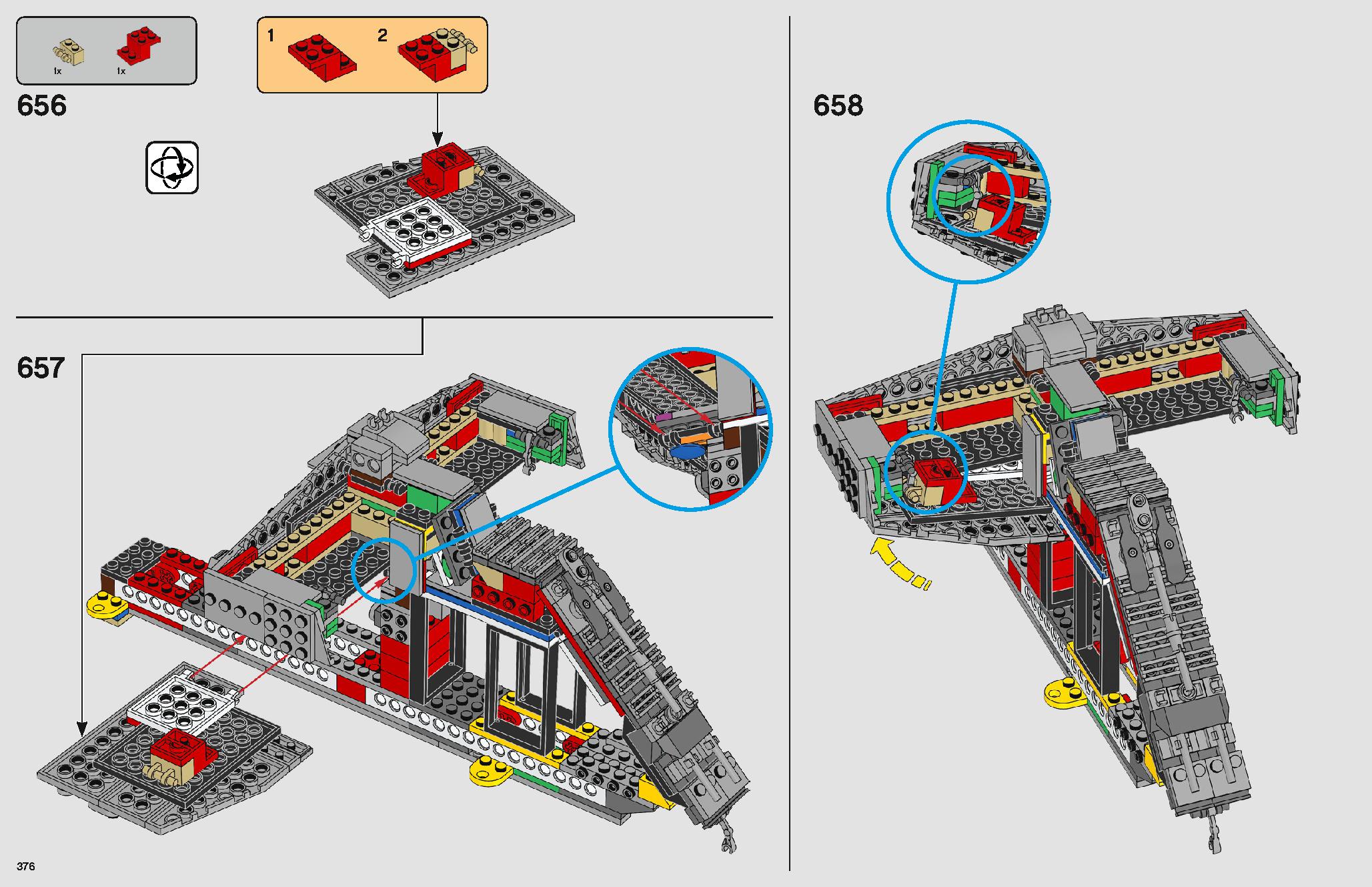 Imperial Star Destroyer 75252 LEGO information LEGO instructions 376 page