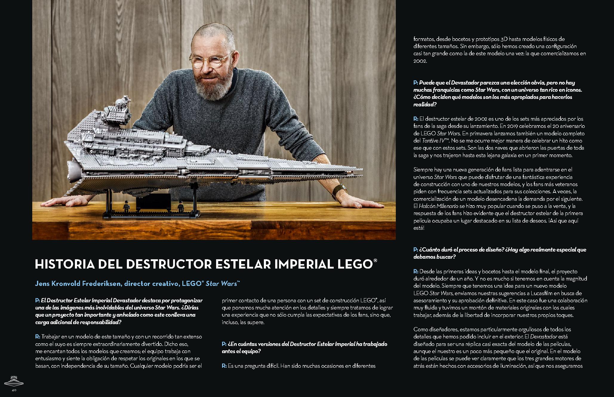Imperial Star Destroyer 75252 LEGO information LEGO instructions 40 page
