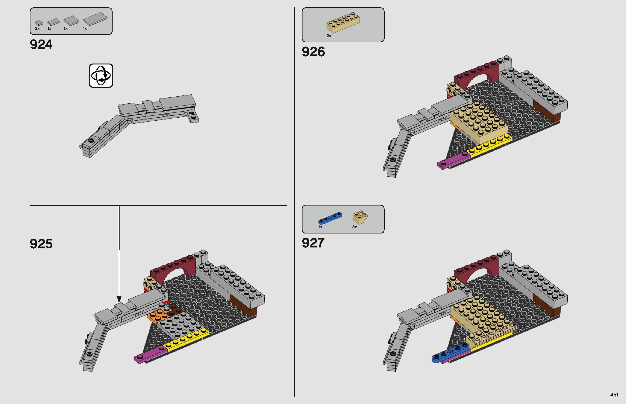 Imperial Star Destroyer 75252 LEGO information LEGO instructions 451 page
