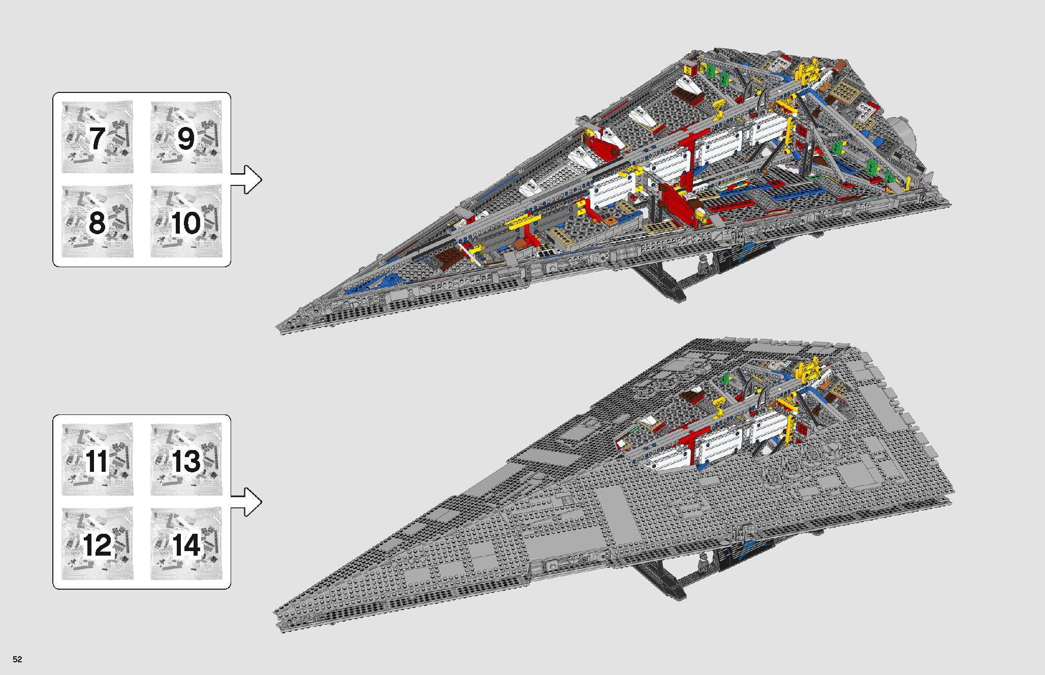 Imperial Star Destroyer 75252 レゴの商品情報 レゴの説明書・組立方法 52 page
