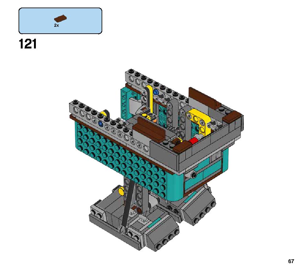 ドロイド・コマンダー 75253 レゴの商品情報 レゴの説明書・組立方法 67 page