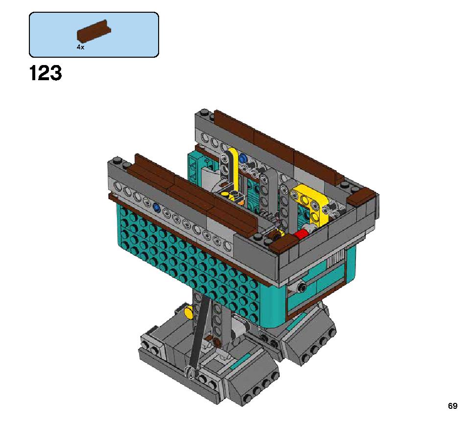 ドロイド・コマンダー 75253 レゴの商品情報 レゴの説明書・組立方法 69 page