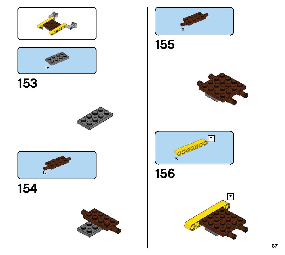ドロイド・コマンダー 75253 レゴの商品情報 レゴの説明書・組立方法 87 page