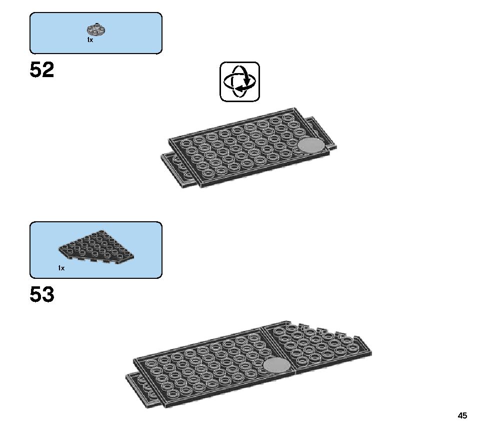 ドロイド・コマンダー 75253 レゴの商品情報 レゴの説明書・組立方法 45 page