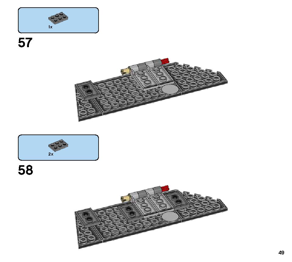 ドロイド・コマンダー 75253 レゴの商品情報 レゴの説明書・組立方法 49 page