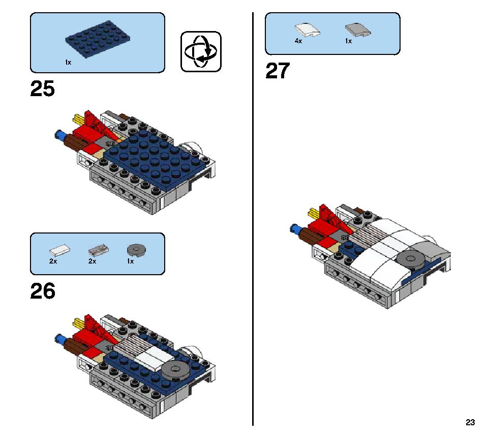 Droid Commander 75253 LEGO information LEGO instructions 23 page