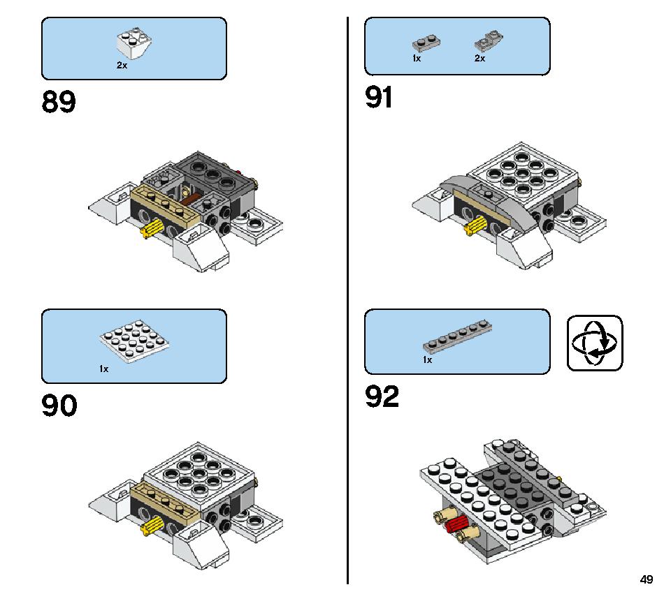 Droid Commander 75253 LEGO information LEGO instructions 49 page