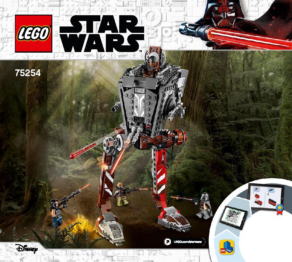 AT-ST Raider 75254 LEGO information LEGO instructions 1 page