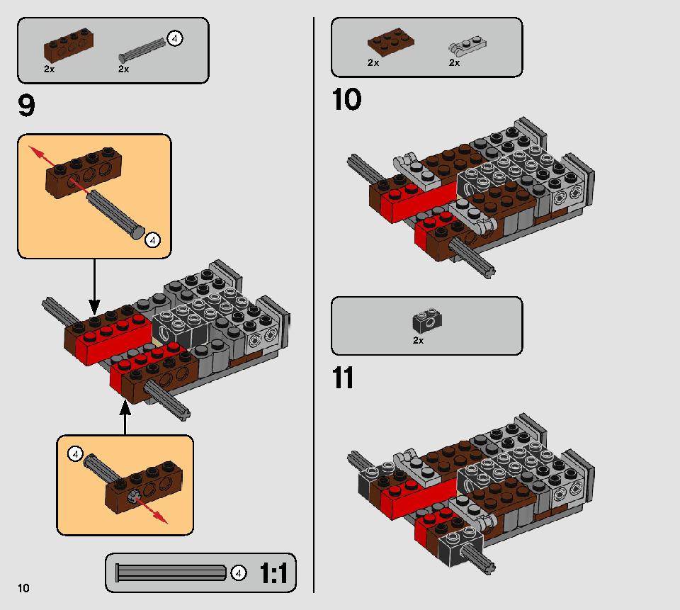 AT-ST™ レイダー 75254 レゴの商品情報 レゴの説明書・組立方法 10 page