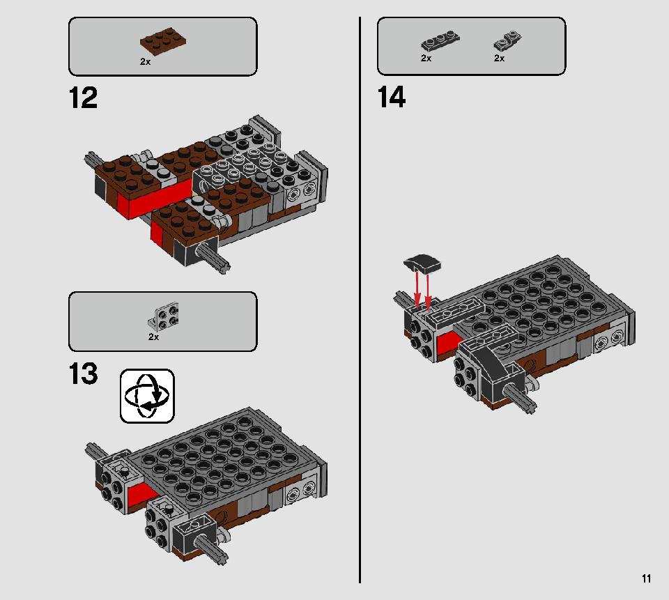 AT-ST Raider 75254 LEGO information LEGO instructions 11 page