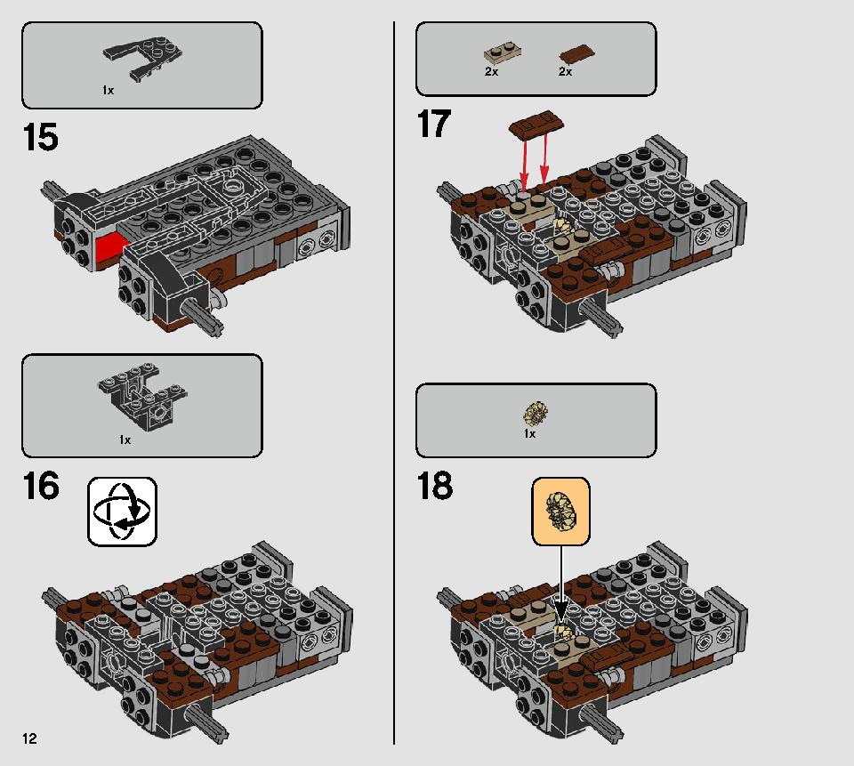 AT-ST Raider 75254 LEGO information LEGO instructions 12 page
