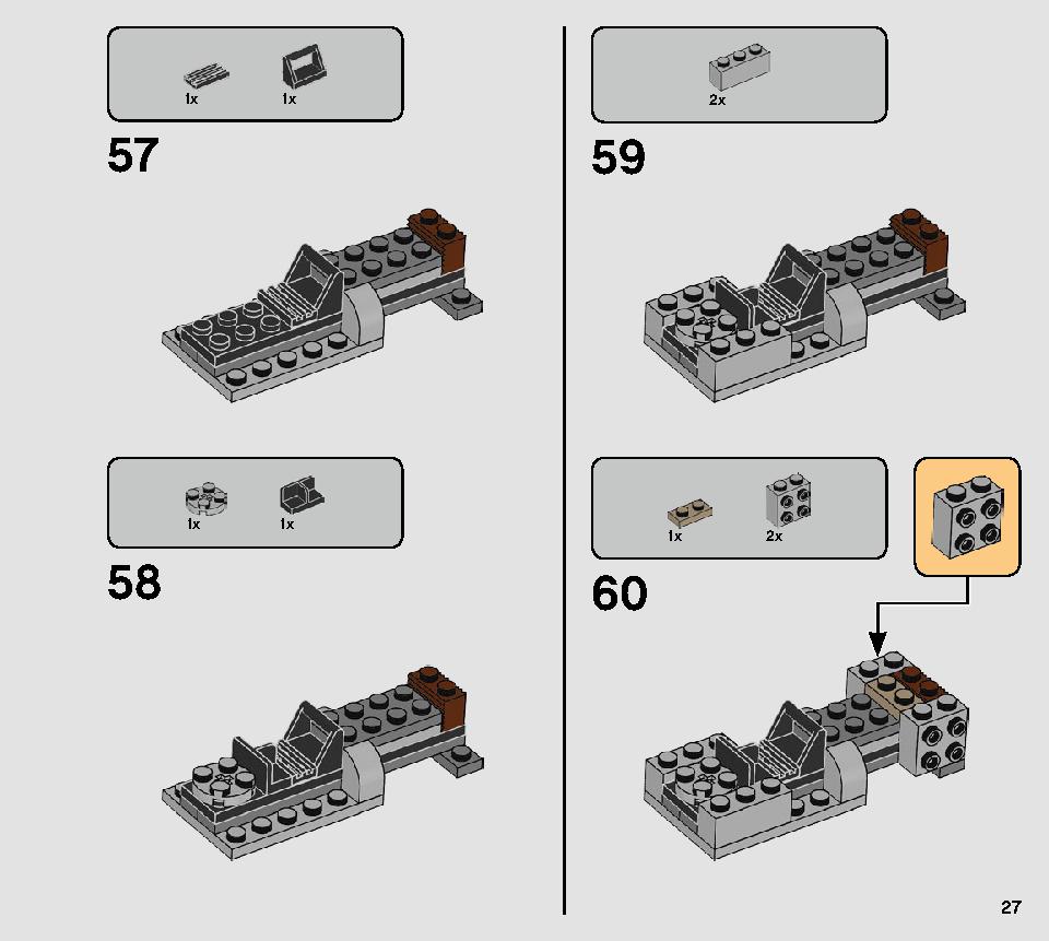AT-ST Raider 75254 LEGO information LEGO instructions 27 page