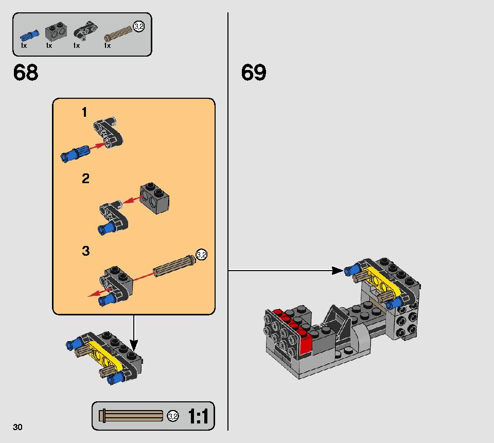 AT-ST™ レイダー 75254 レゴの商品情報 レゴの説明書・組立方法 30 page