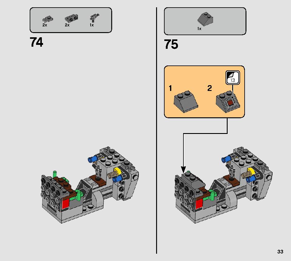 AT-ST Raider 75254 LEGO information LEGO instructions 33 page