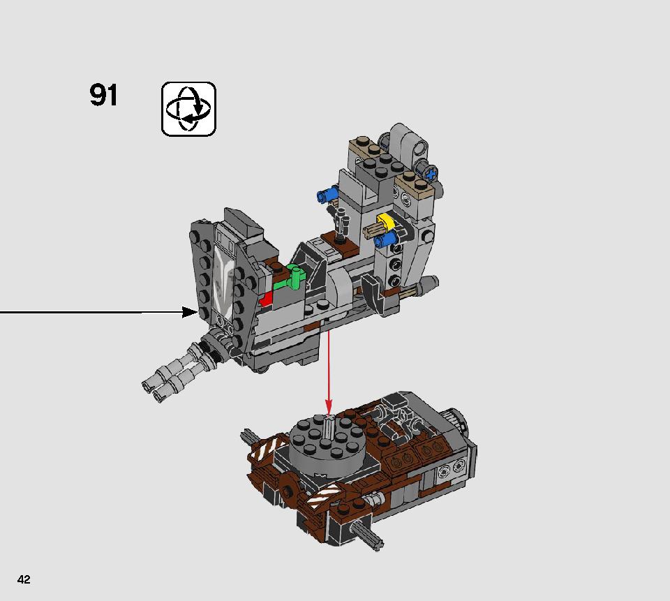 스타워즈 AT-ST™ 레이더 75254 레고 세트 제품정보 레고 조립설명서 42 page