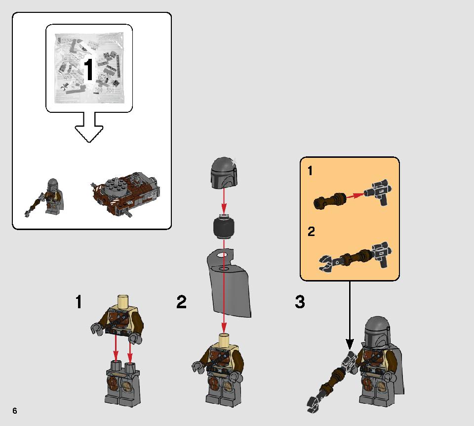 AT-ST Raider 75254 LEGO information LEGO instructions 6 page