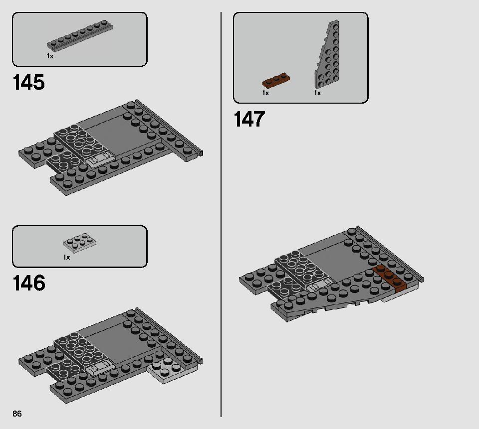 AT-ST Raider 75254 LEGO information LEGO instructions 86 page