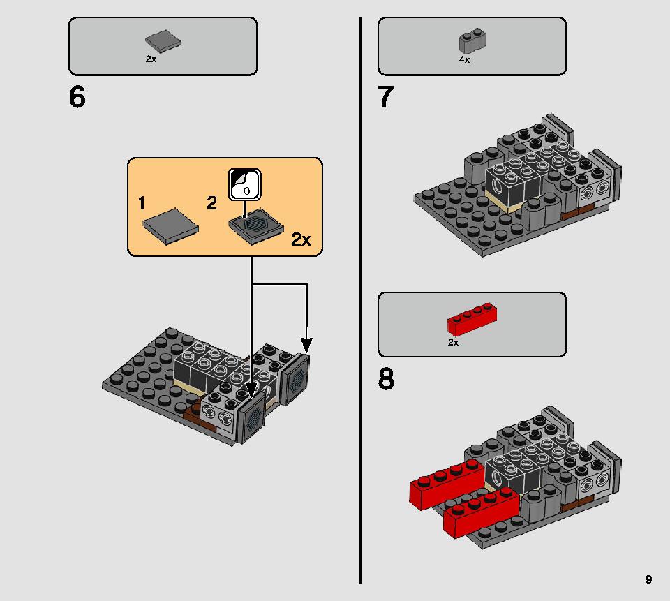 AT-ST Raider 75254 LEGO information LEGO instructions 9 page