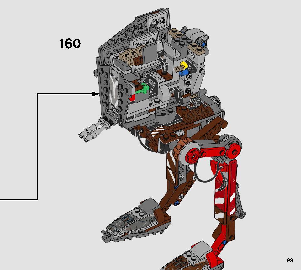AT-ST Raider 75254 LEGO information LEGO instructions 93 page