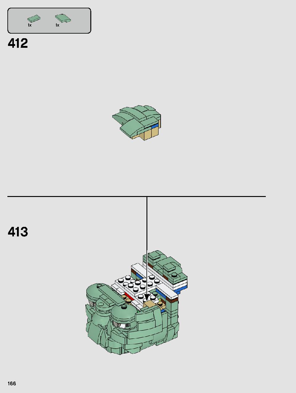 ヨーダ™ 75255 レゴの商品情報 レゴの説明書・組立方法 166 page