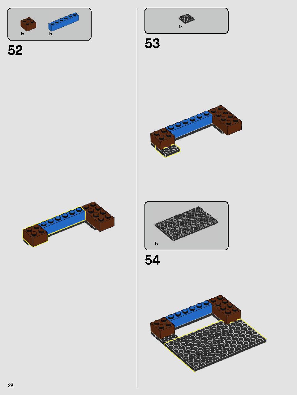 ヨーダ™ 75255 レゴの商品情報 レゴの説明書・組立方法 28 page