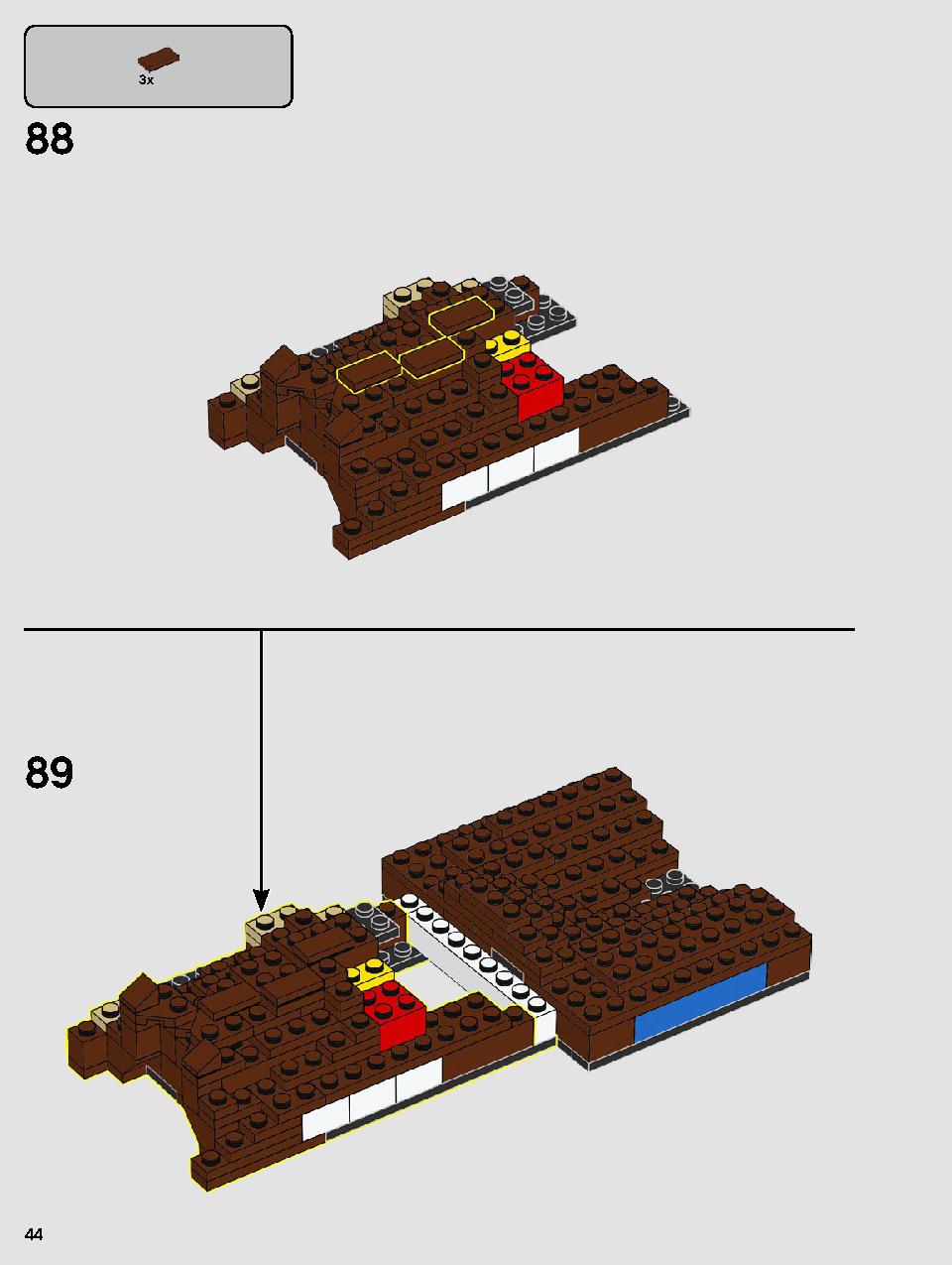 ヨーダ™ 75255 レゴの商品情報 レゴの説明書・組立方法 44 page