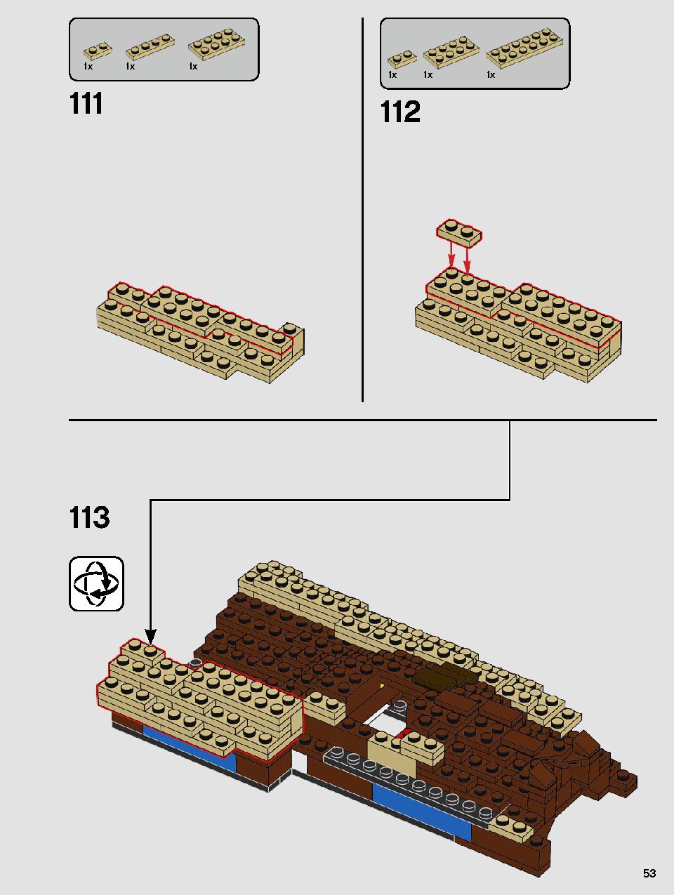 ヨーダ™ 75255 レゴの商品情報 レゴの説明書・組立方法 53 page